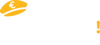 Logo Captain Achat avec baseline avec texte en blanc